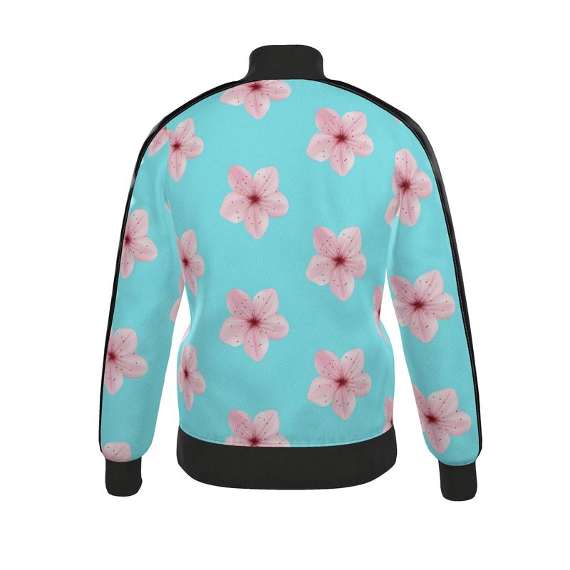 The Sakura Track Top in Blue