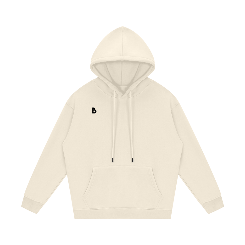 The Signature Thick Hoodie in Cream Apricot
