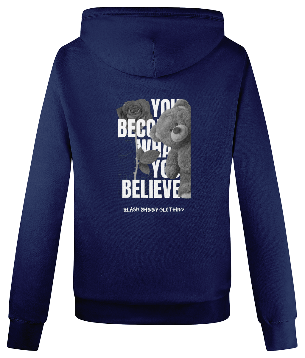 The BSC Cross Neck Believe Hoodie