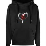 The LOVE Cross Neck Hoodie