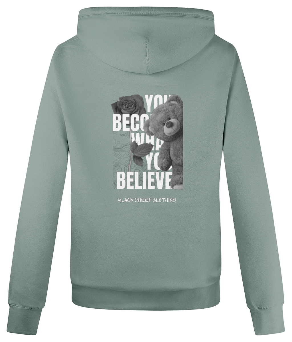 The BSC Cross Neck Believe Hoodie