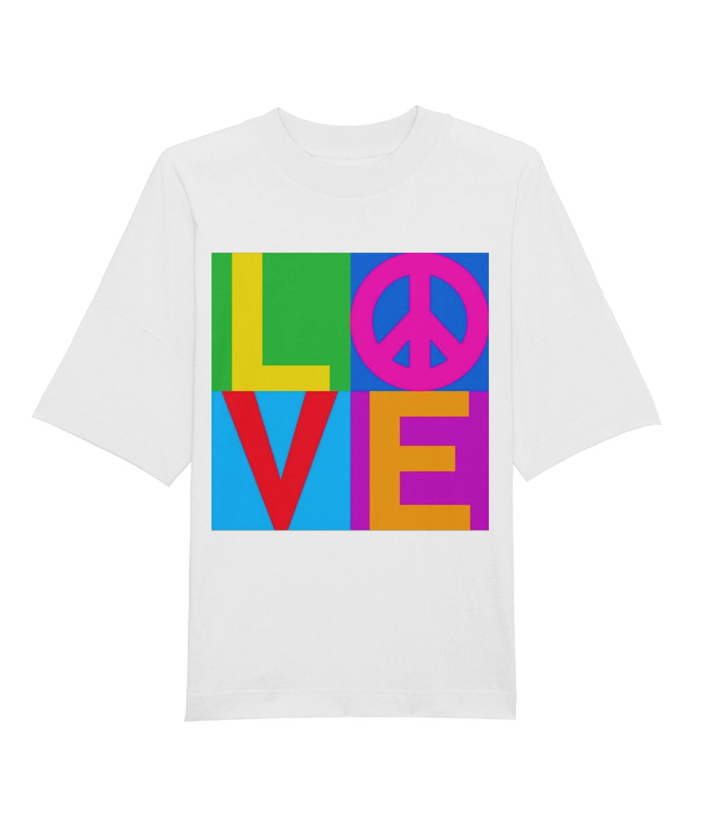 The BSC PEACE Oversized Tee Shirt