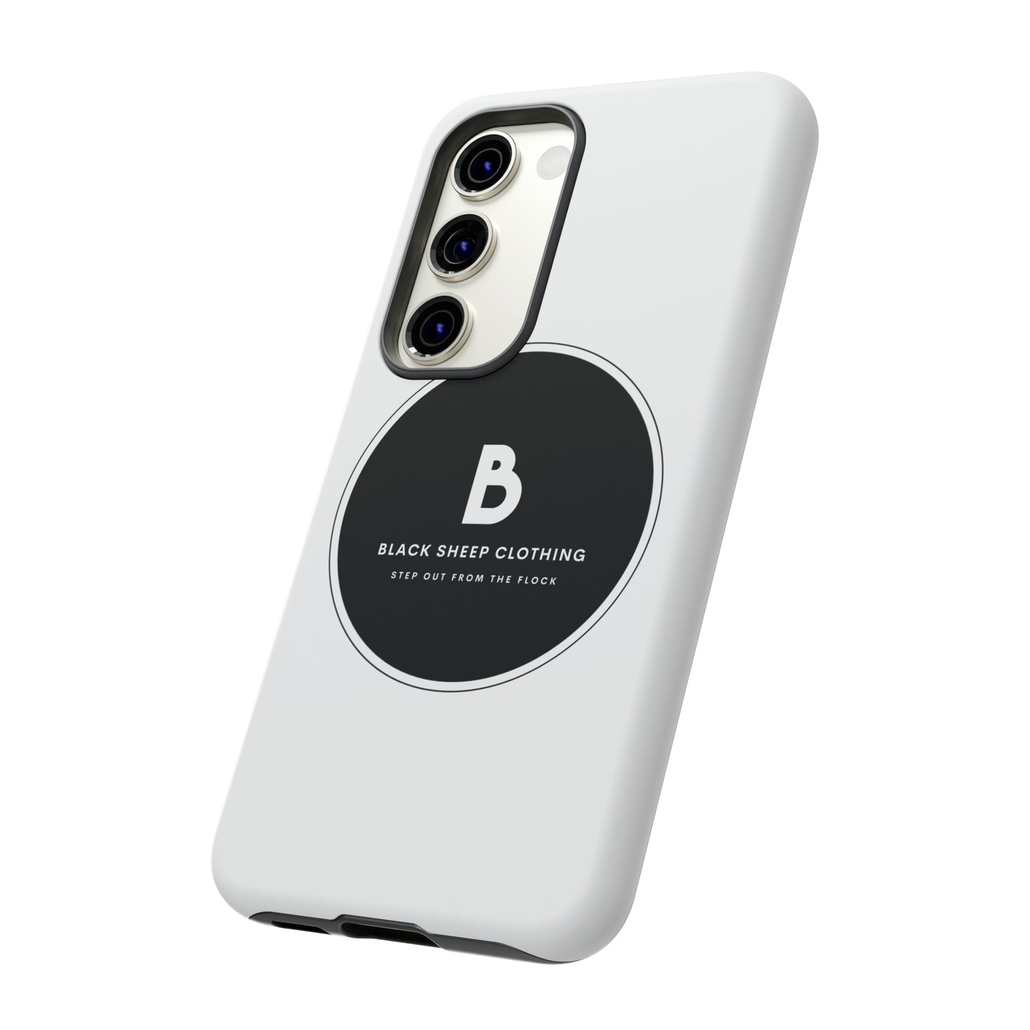 The BSC Black Out Logo Hard Phone case