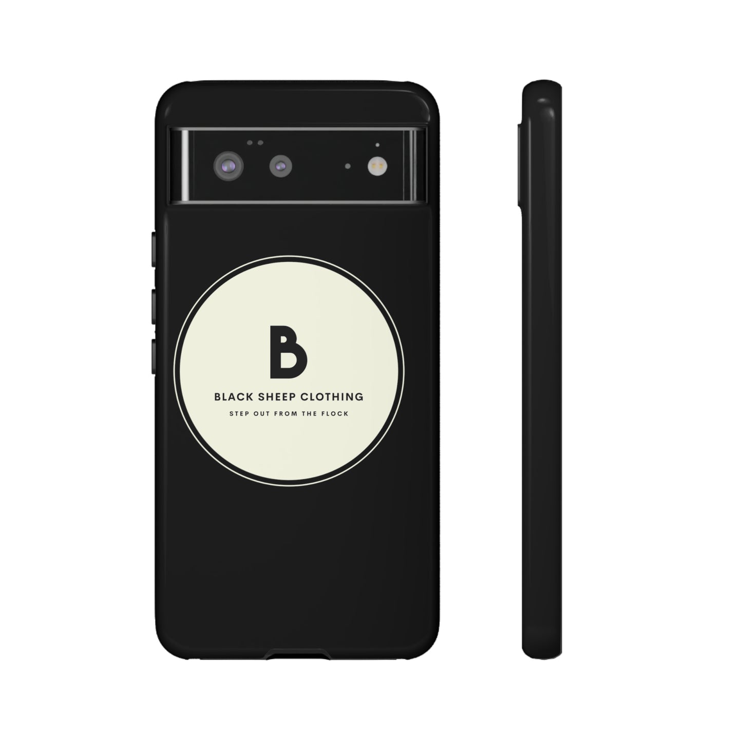 The BSC Original Cream logo Hard Phone case