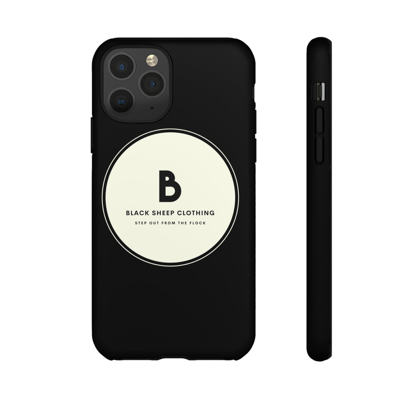 The BSC Original Cream logo Hard Phone case