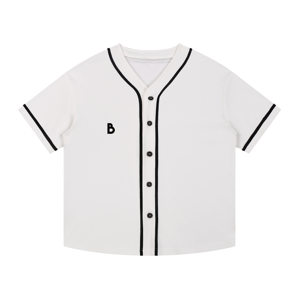 The Signature Contrast Piped Button-Up Jersey