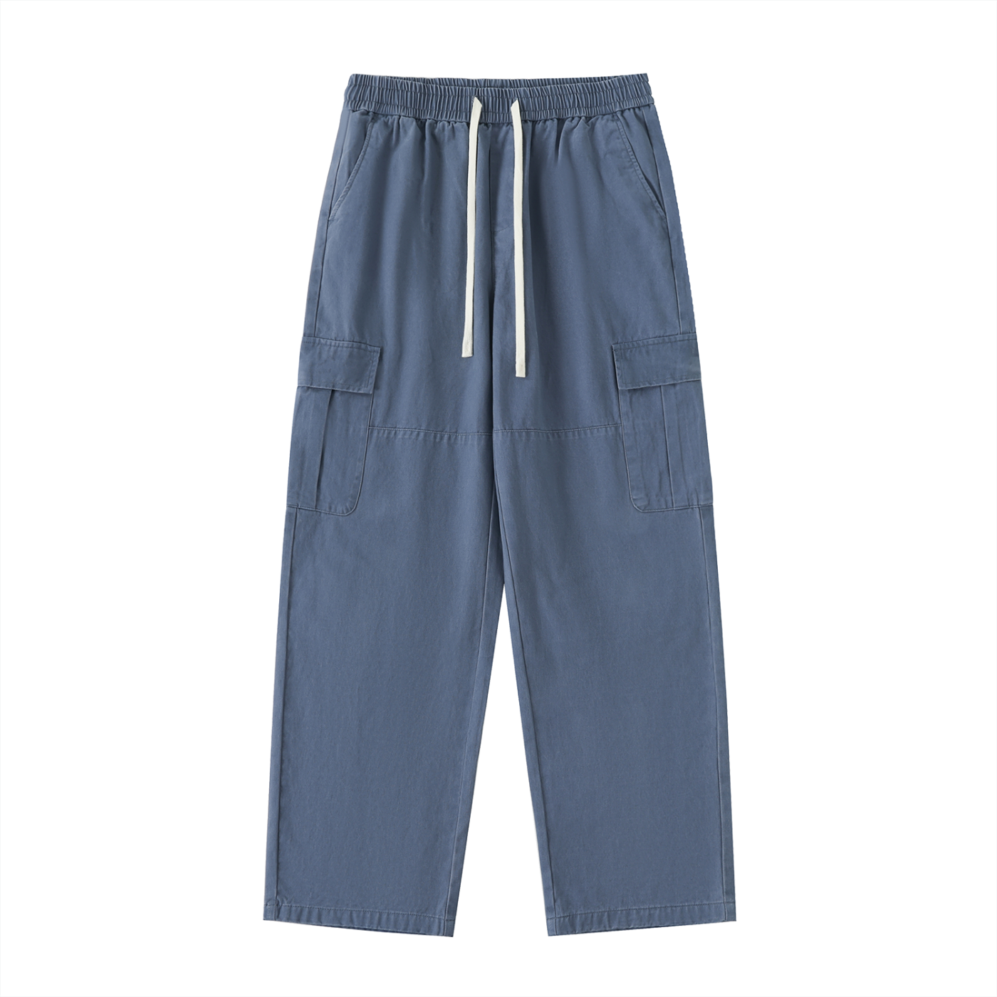 The Signature Drawstring Waist Straight-Leg Cargo Pants