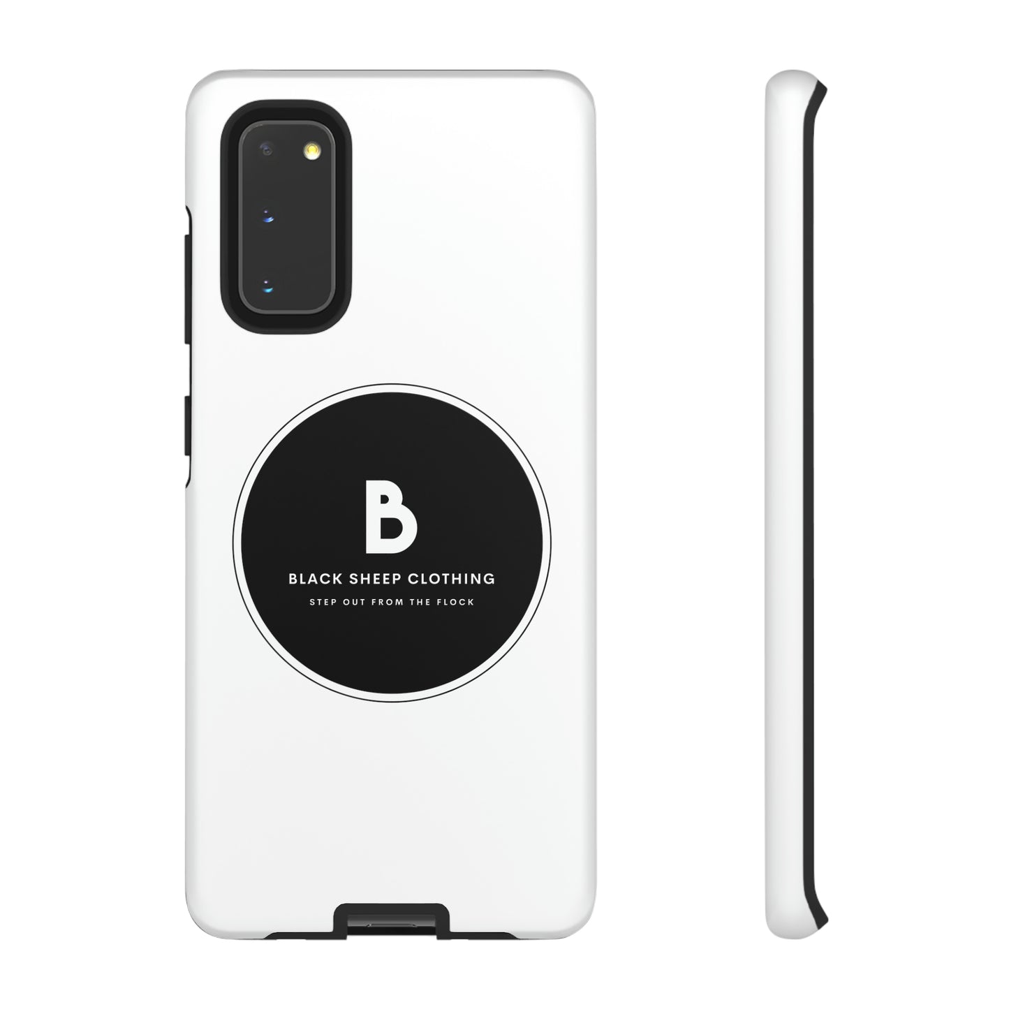 The BSC Black Out Logo Hard Phone case