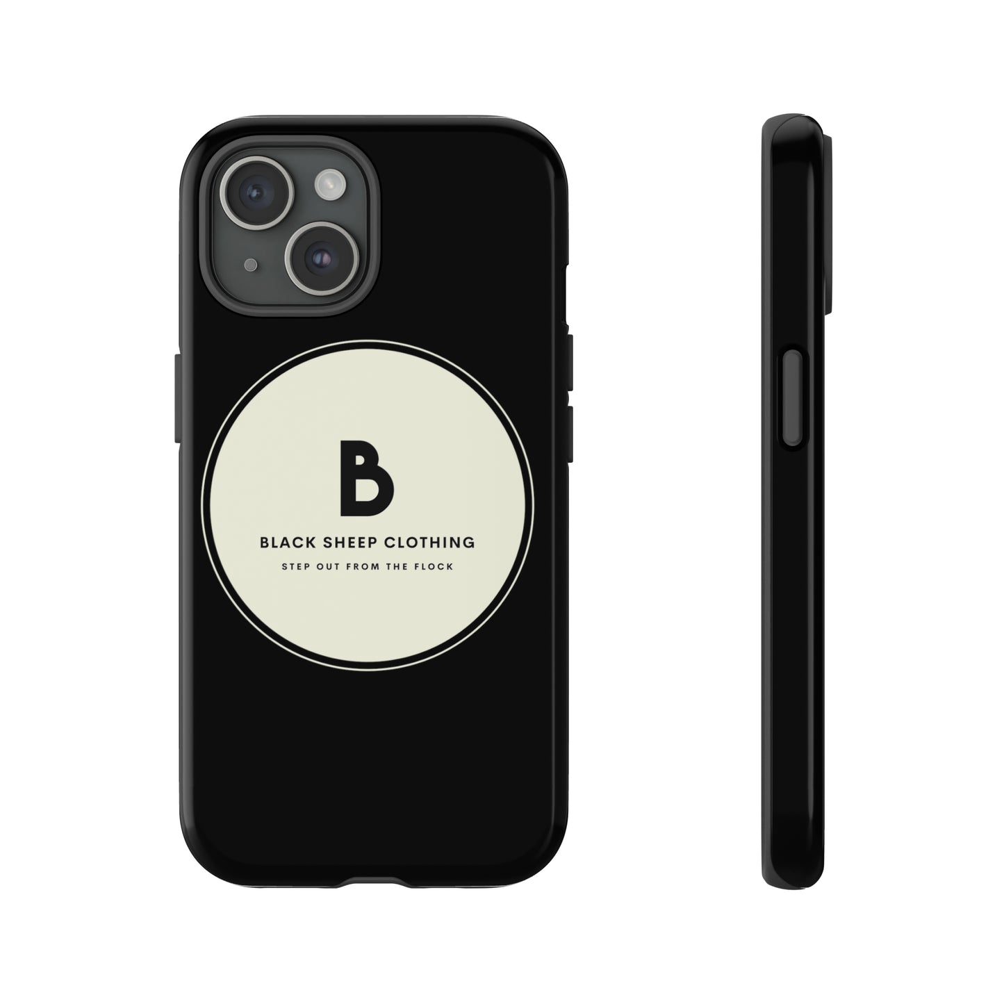 The BSC Original Cream logo Hard Phone case