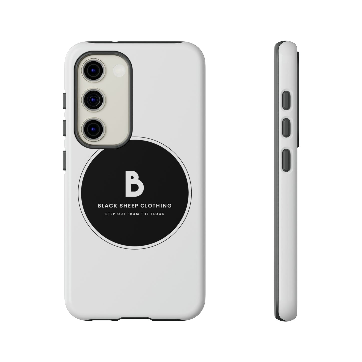 The BSC Black Out Logo Hard Phone case