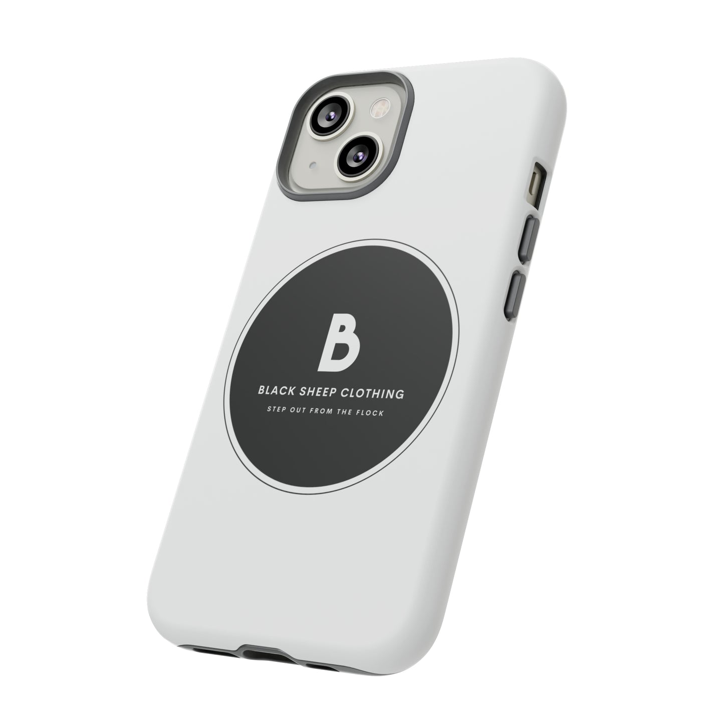 The BSC Black Out Logo Hard Phone case