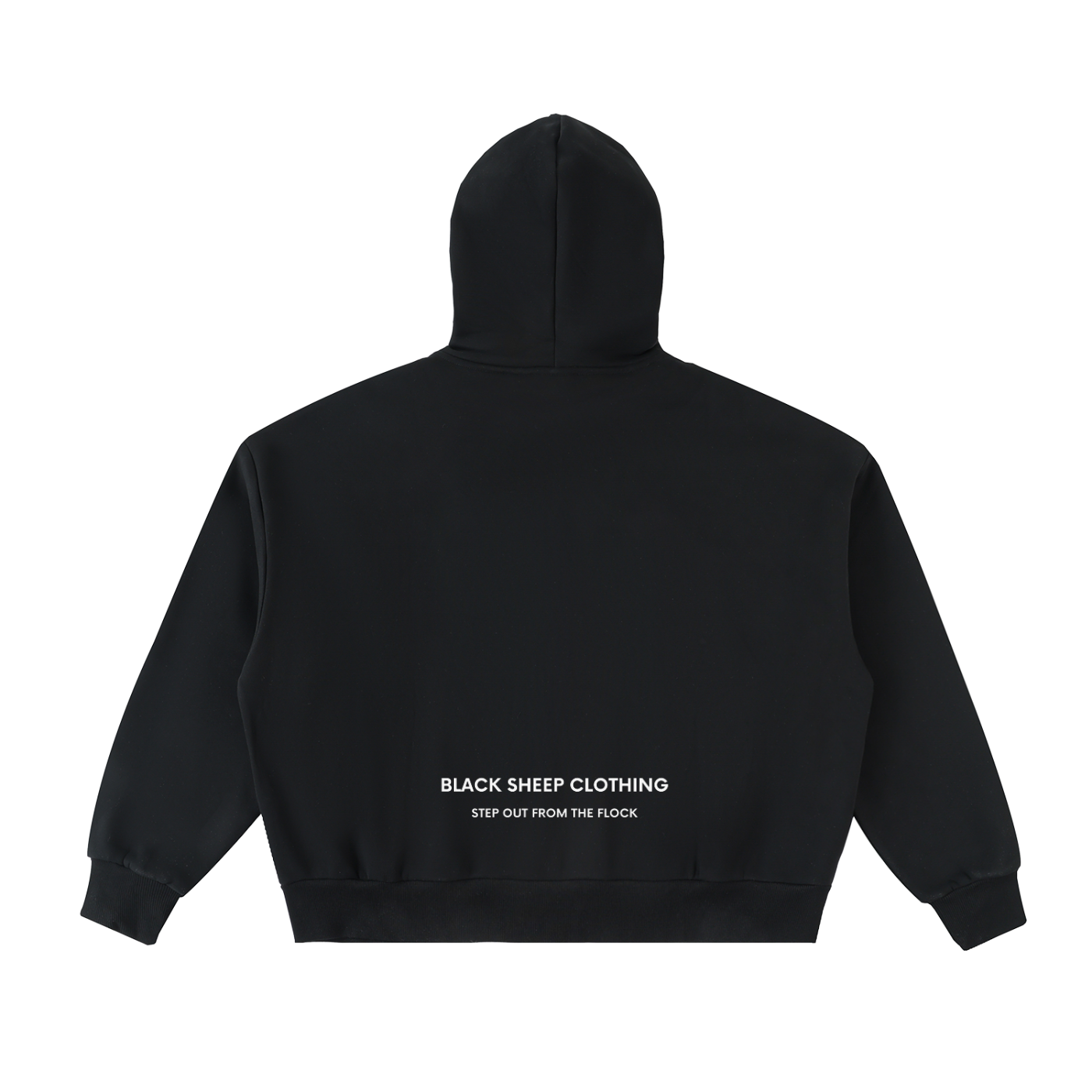 The Signature Fleeced Full-Zip Boxy Hoodie