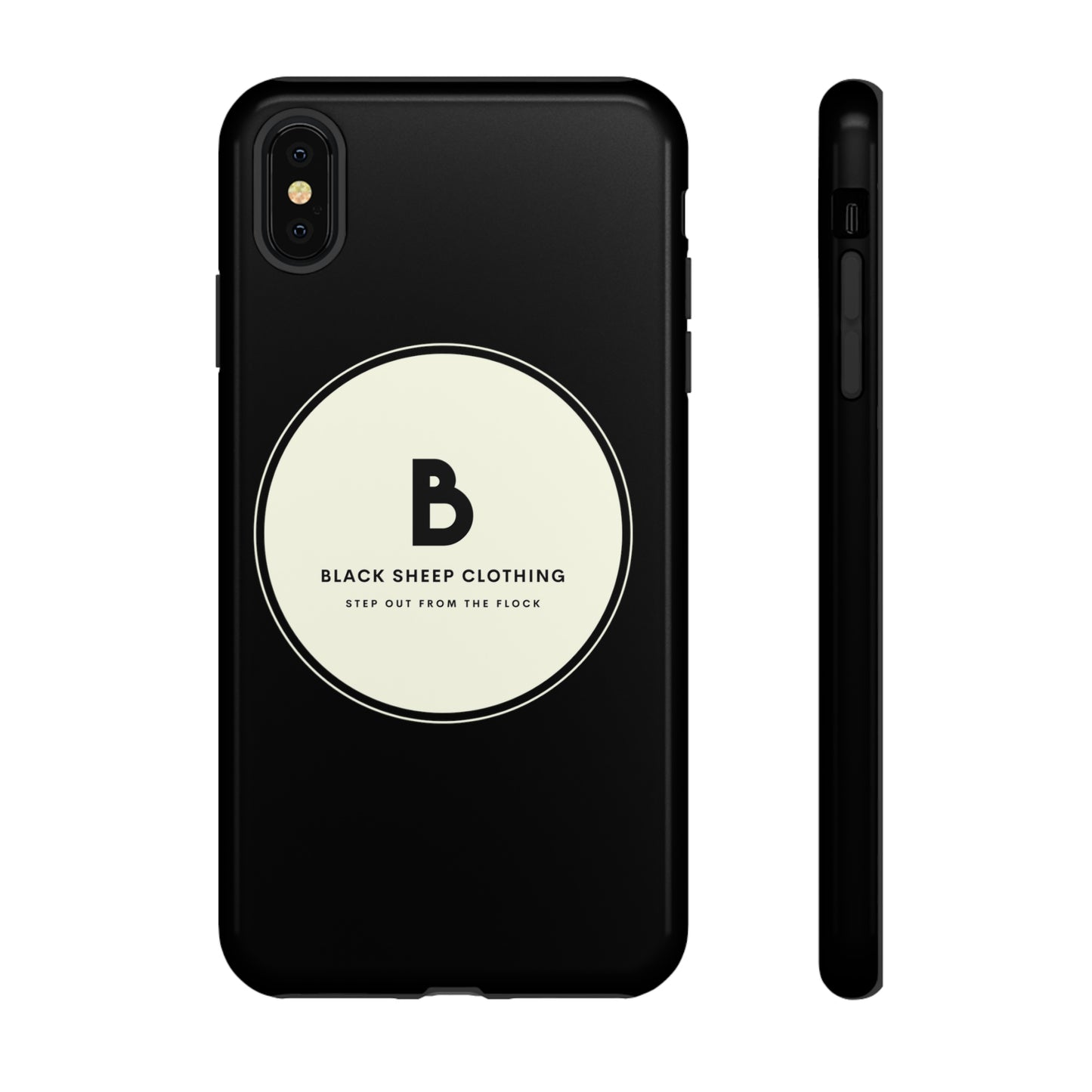 The BSC Original Cream logo Hard Phone case