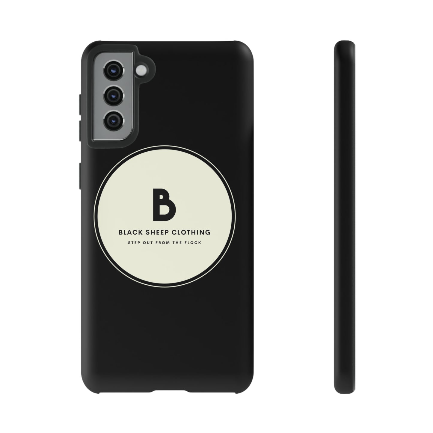 The BSC Original Cream logo Hard Phone case