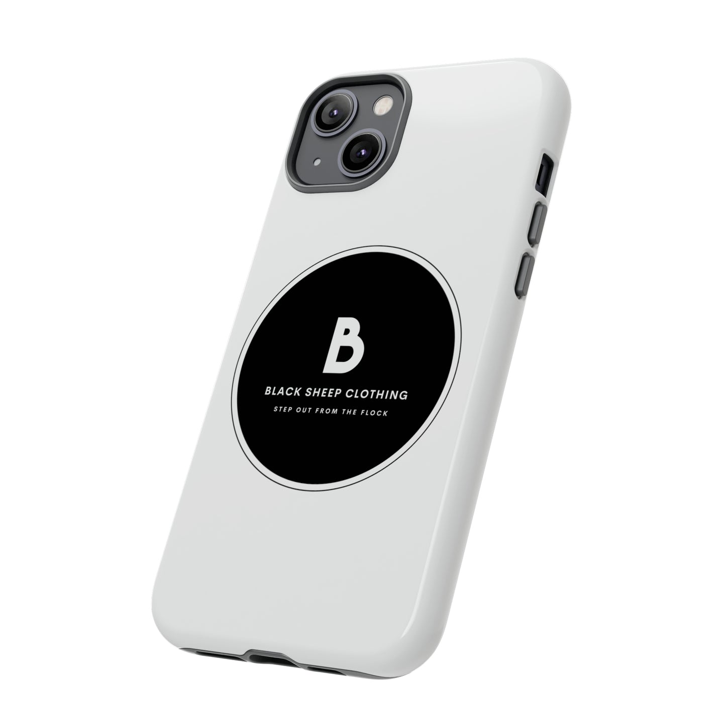 The BSC Black Out Logo Hard Phone case