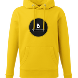 The Black out Logo Hoodie Black