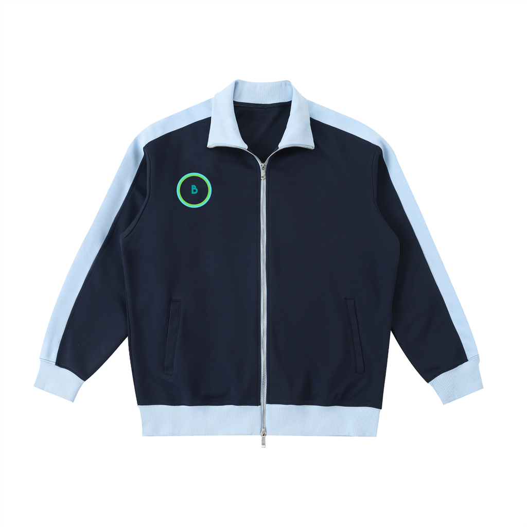 The Signature Contrast Trim Stand Collar Jacket