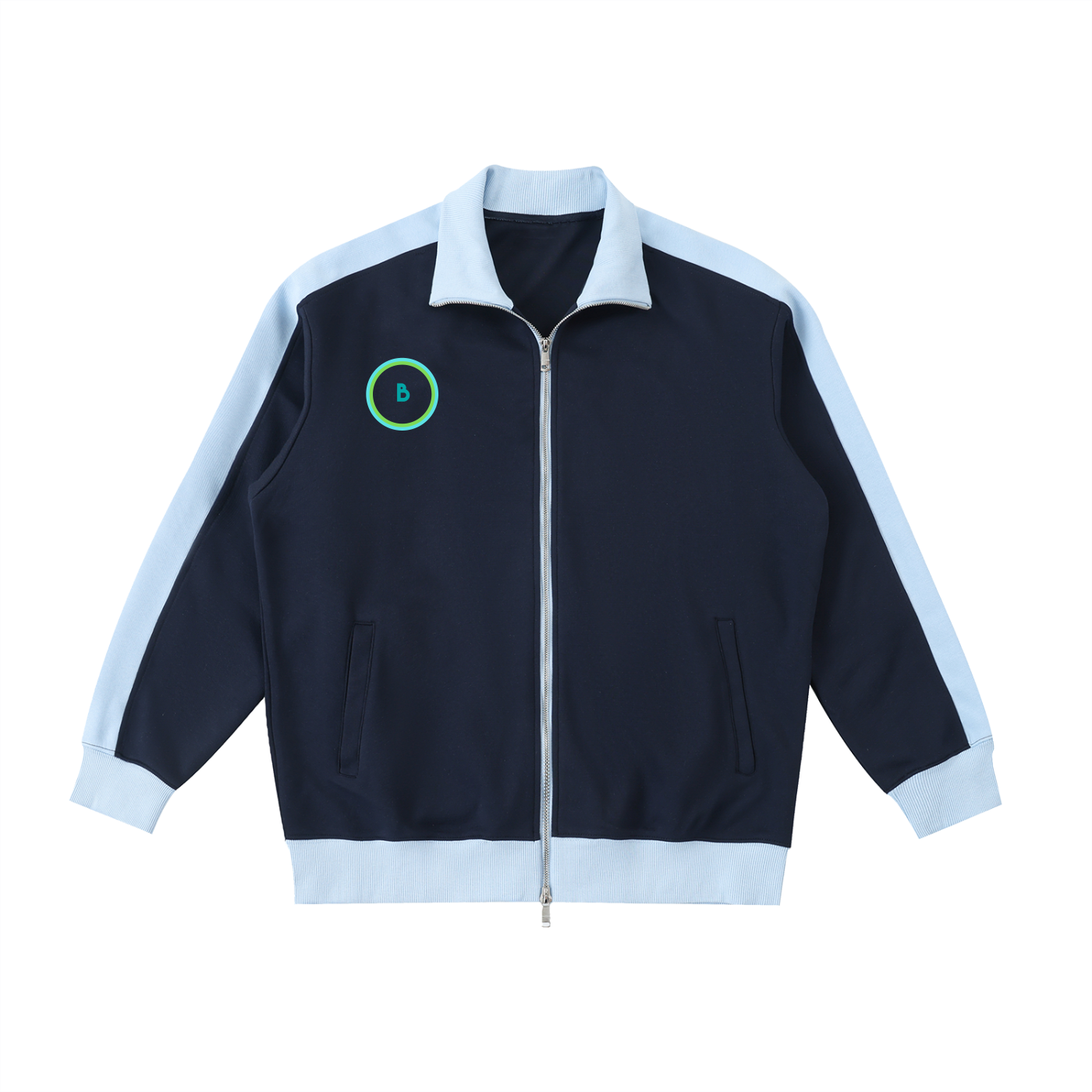 The Signature Contrast Trim Stand Collar Jacket