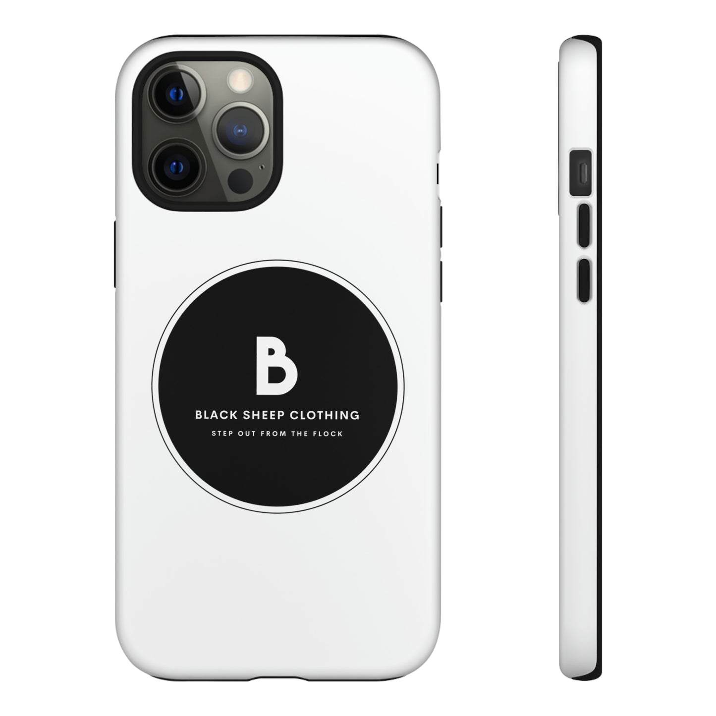 The BSC Black Out Logo Hard Phone case