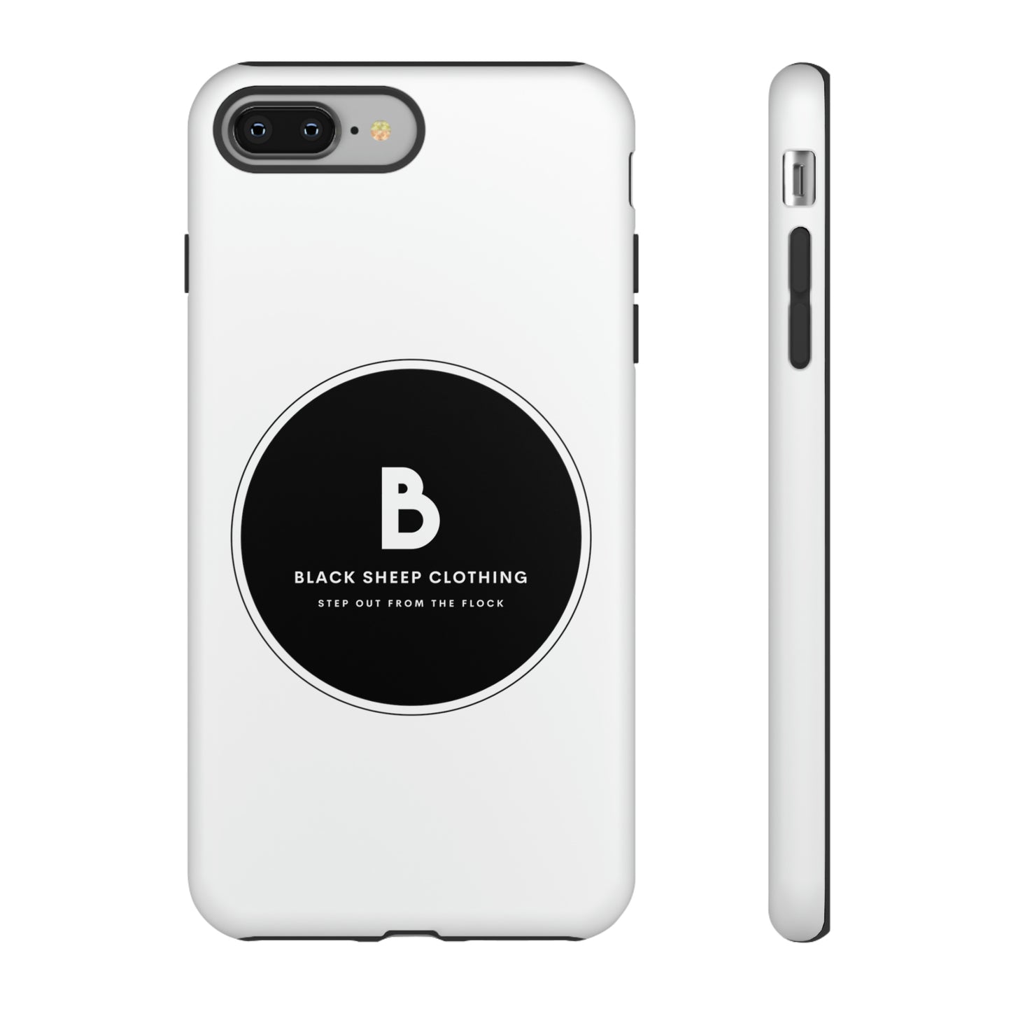 The BSC Black Out Logo Hard Phone case