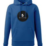 The Black out Logo Hoodie Black