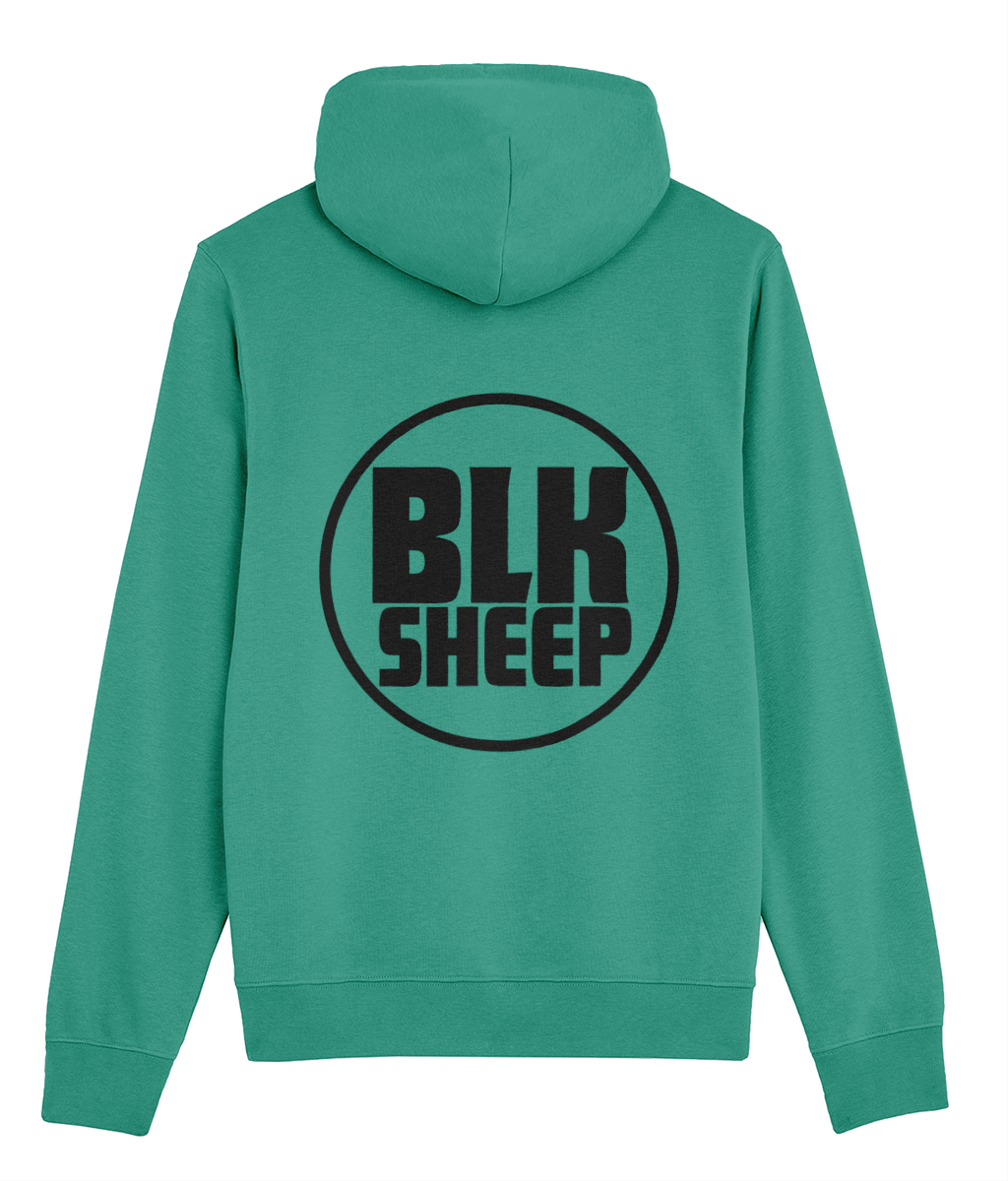 The BSC BLK Sheep Back Logo Hoodie