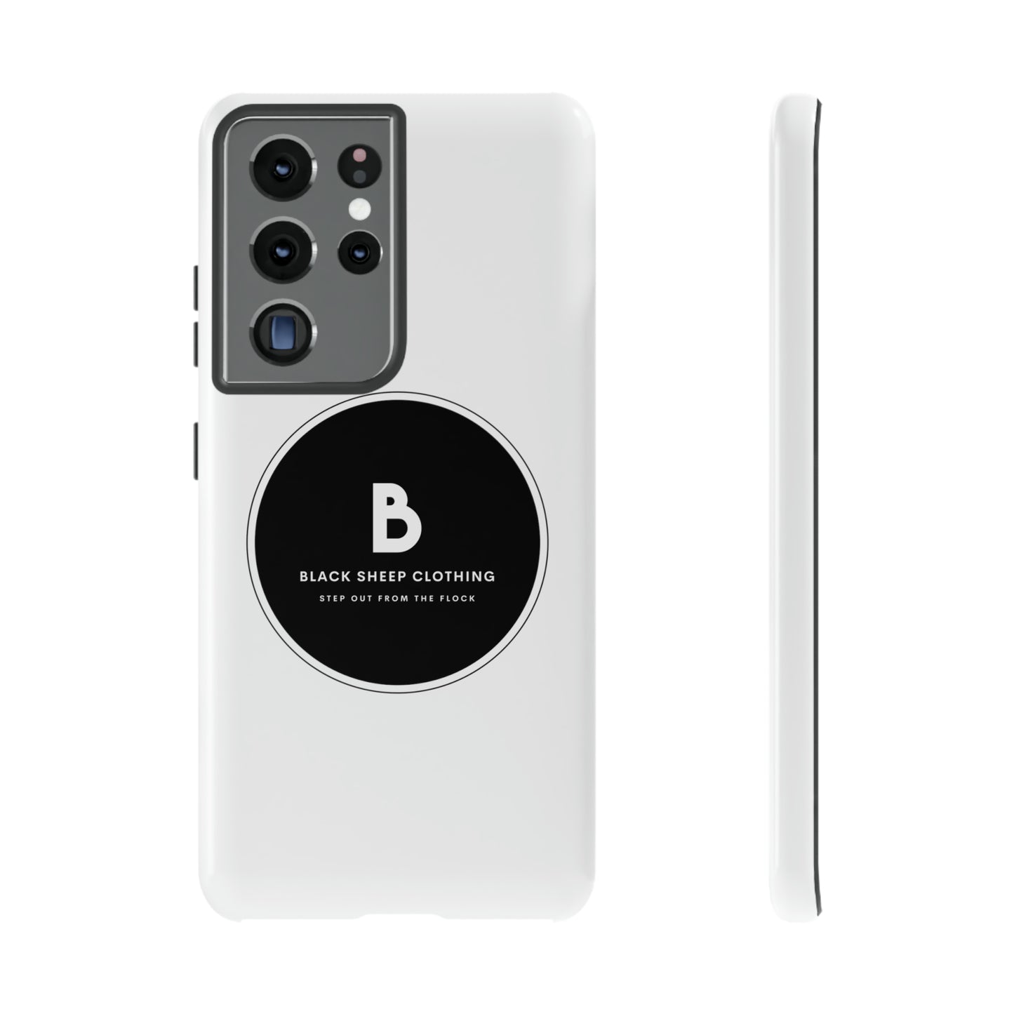 The BSC Black Out Logo Hard Phone case