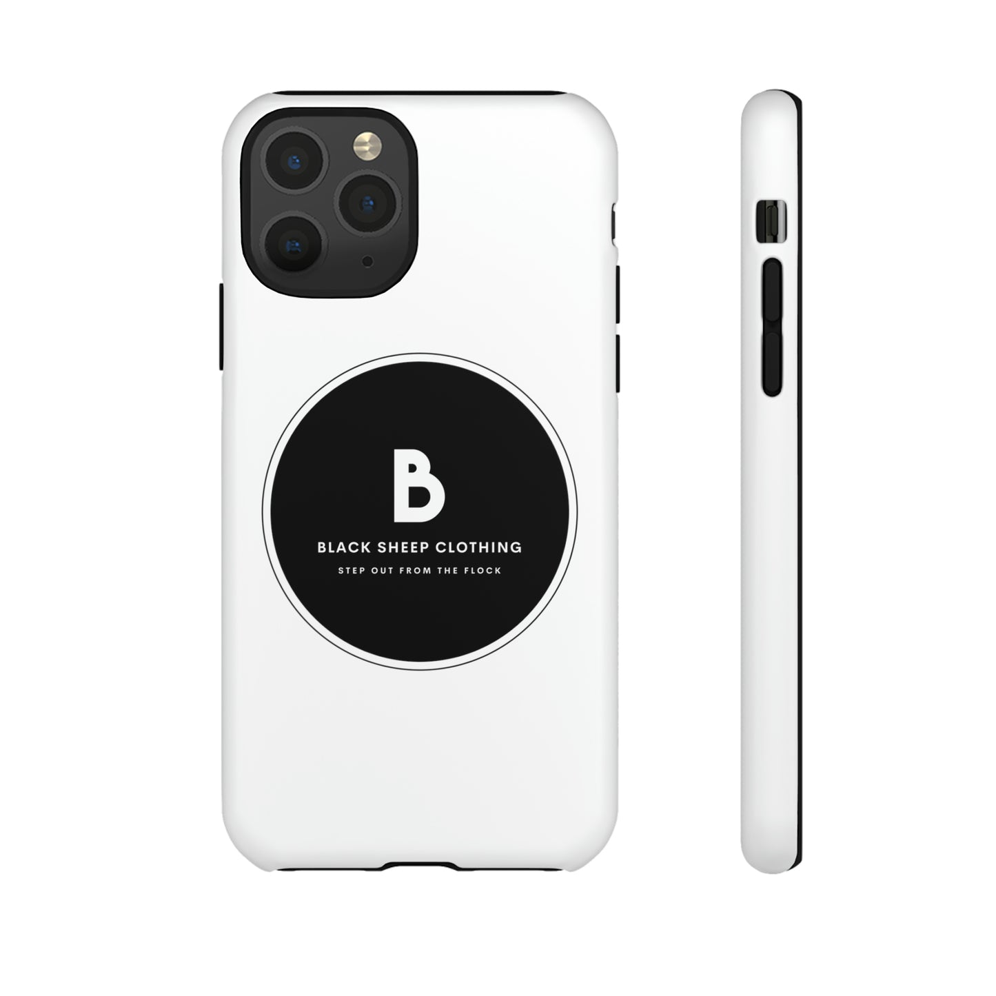 The BSC Black Out Logo Hard Phone case