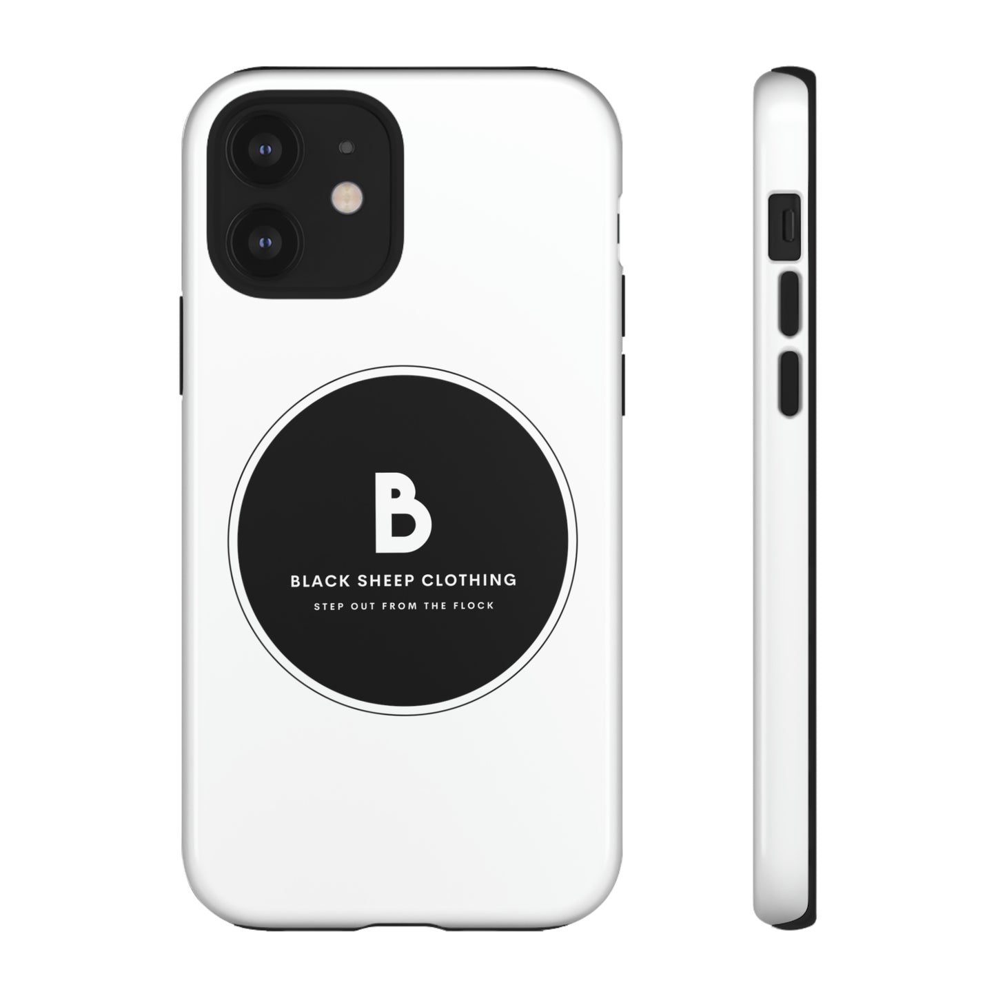 The BSC Black Out Logo Hard Phone case