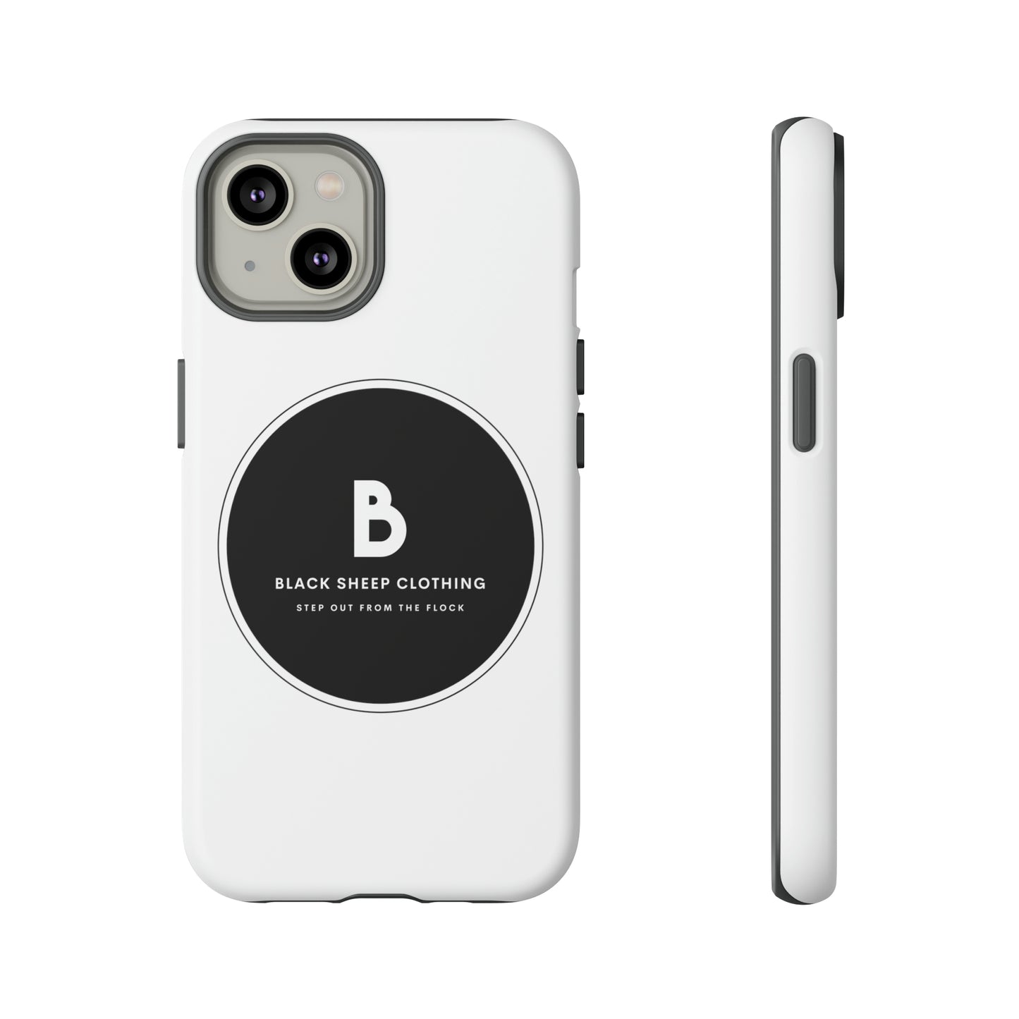 The BSC Black Out Logo Hard Phone case