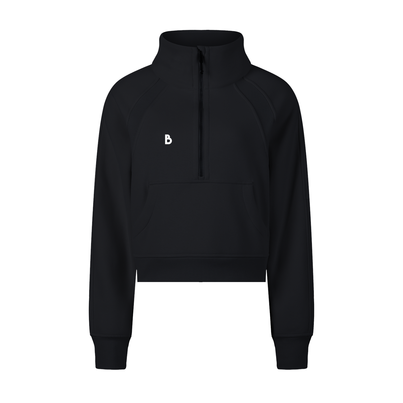 The Women's Signature Cropped Half-Zip Sweatshirt