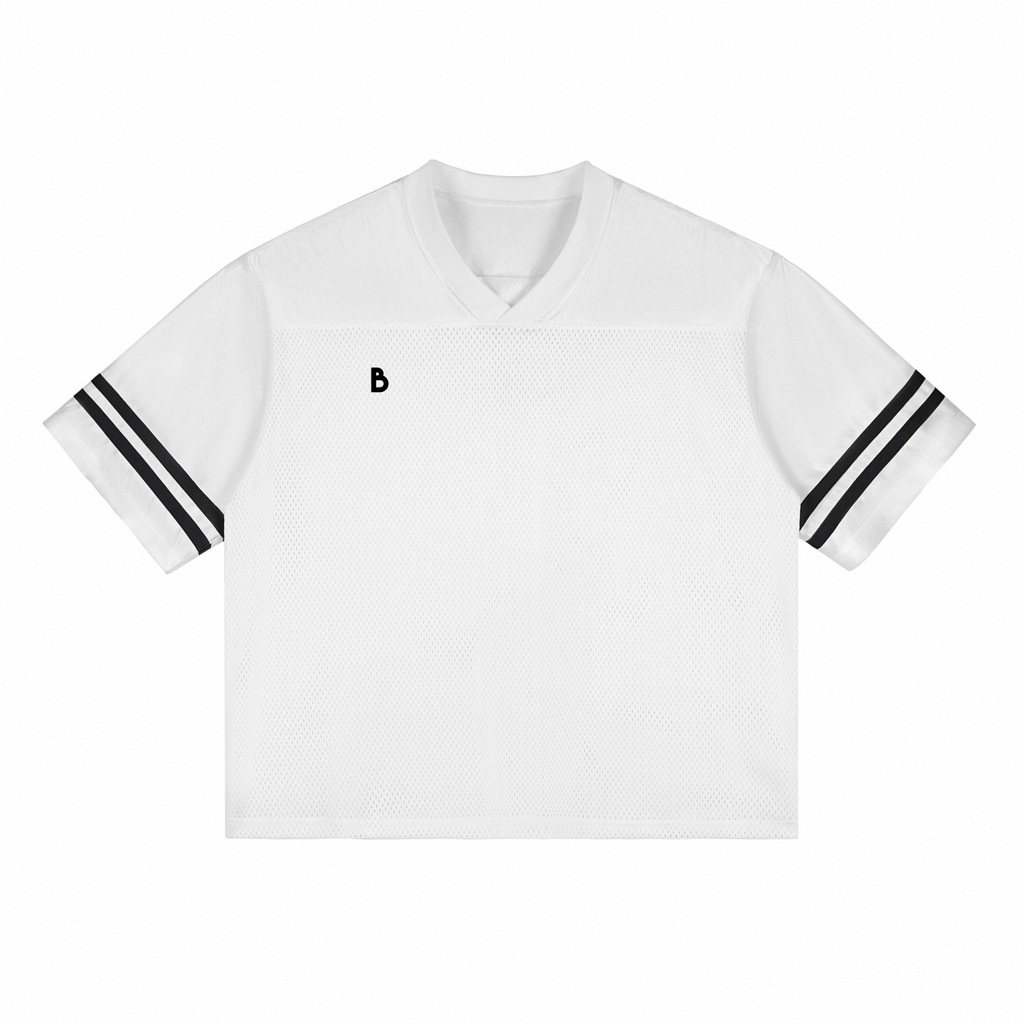 The Signature Taped Mesh T-Shirt in White