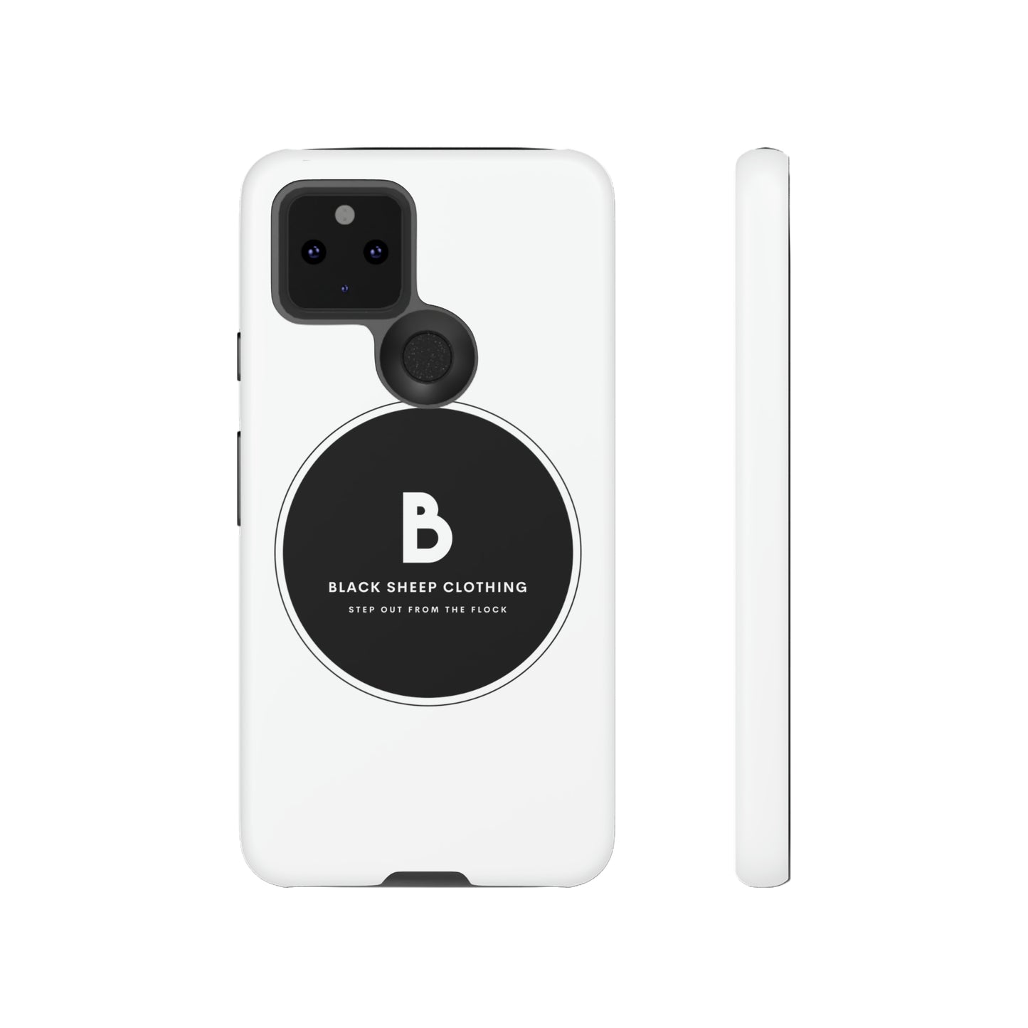 The BSC Black Out Logo Hard Phone case