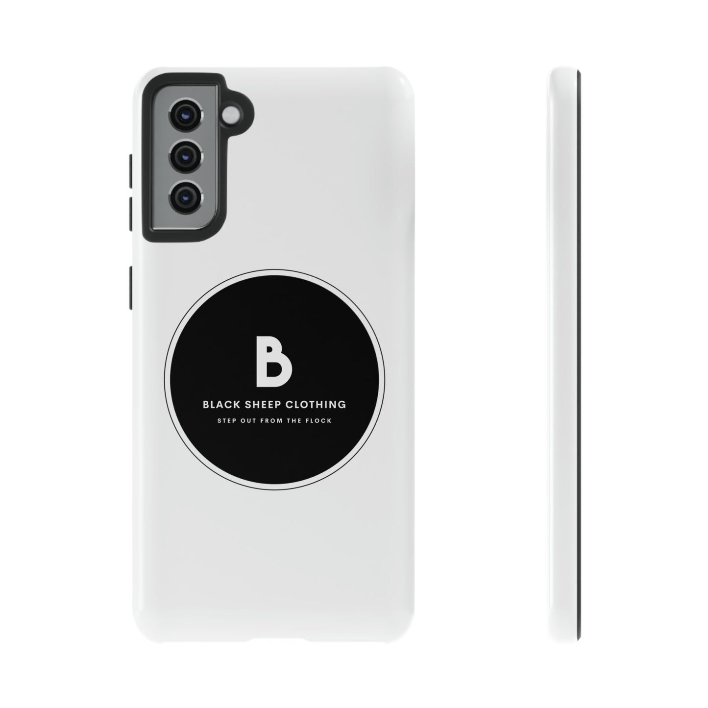 The BSC Black Out Logo Hard Phone case