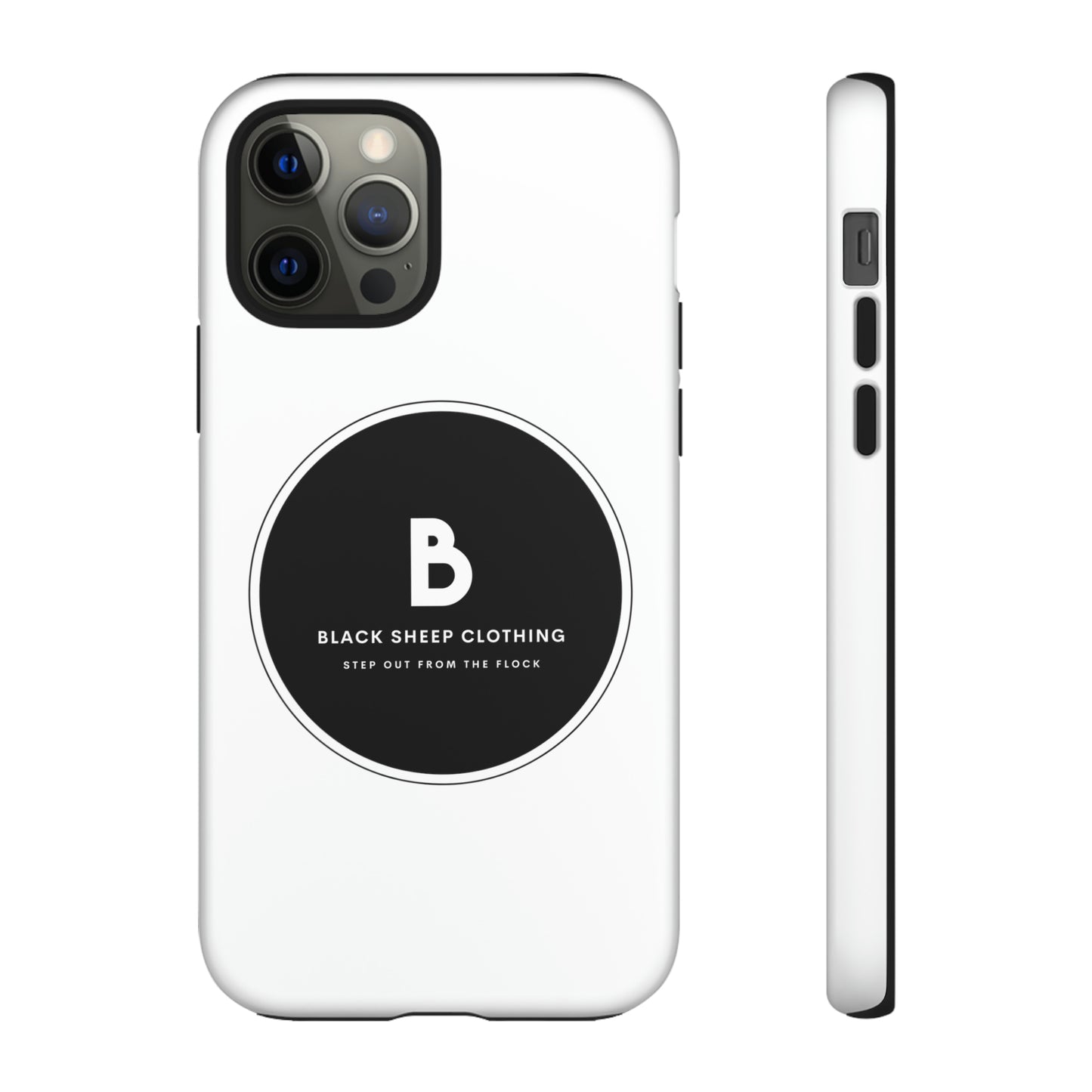 The BSC Black Out Logo Hard Phone case