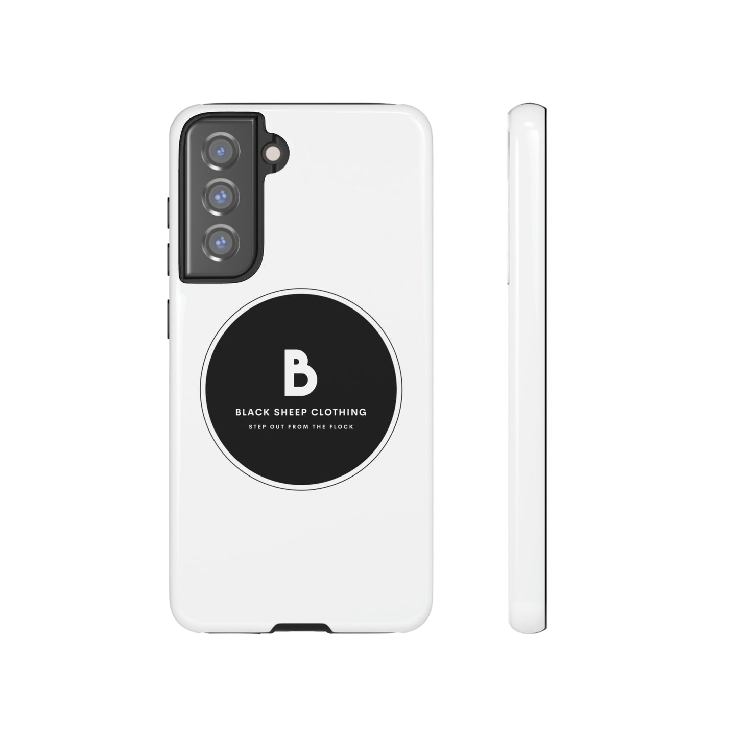 The BSC Black Out Logo Hard Phone case