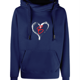 The LOVE Cross Neck Hoodie