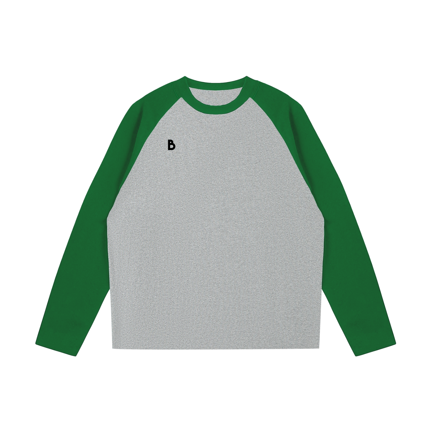 The Signature Colour-Blocked Raglan Long-Sleeve T-Shirt