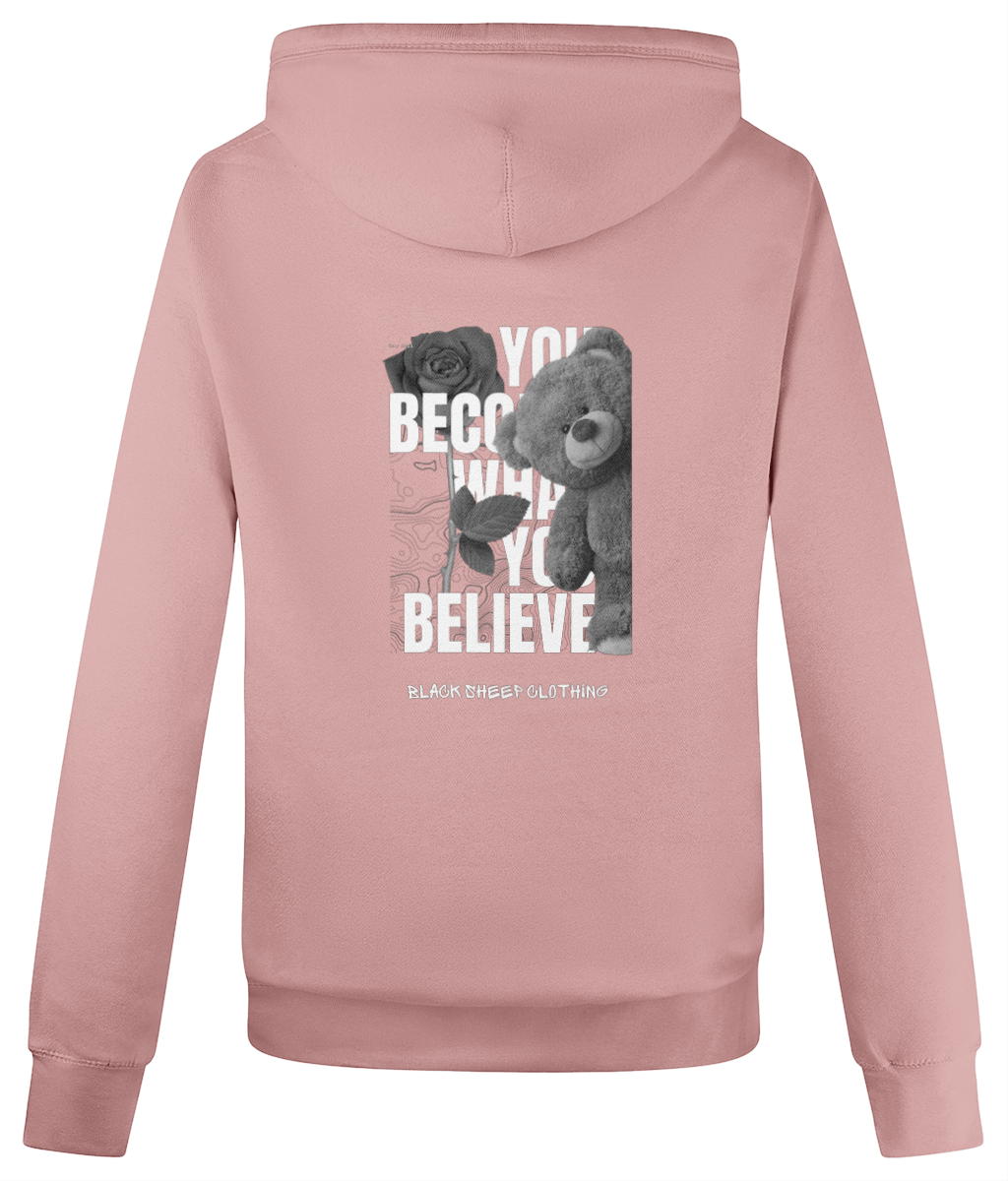 The BSC Cross Neck Believe Hoodie