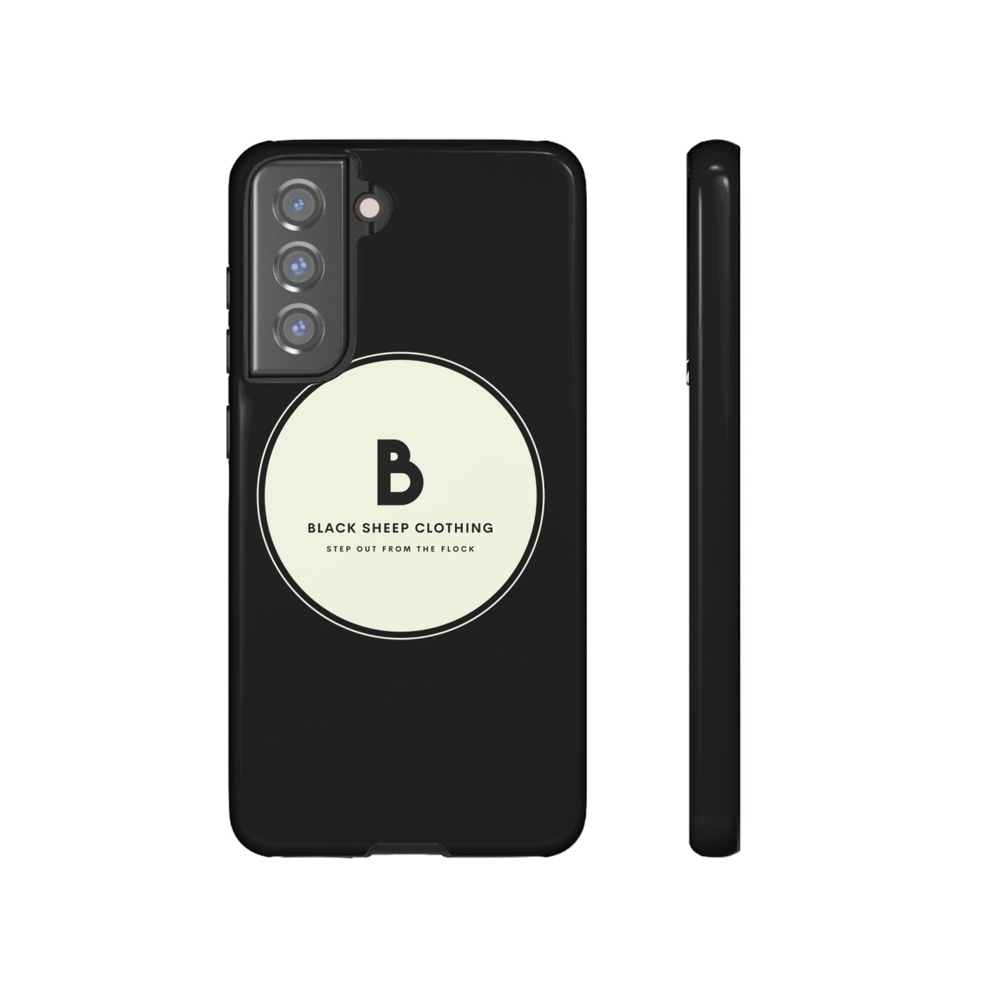 The BSC Original Cream logo Hard Phone case