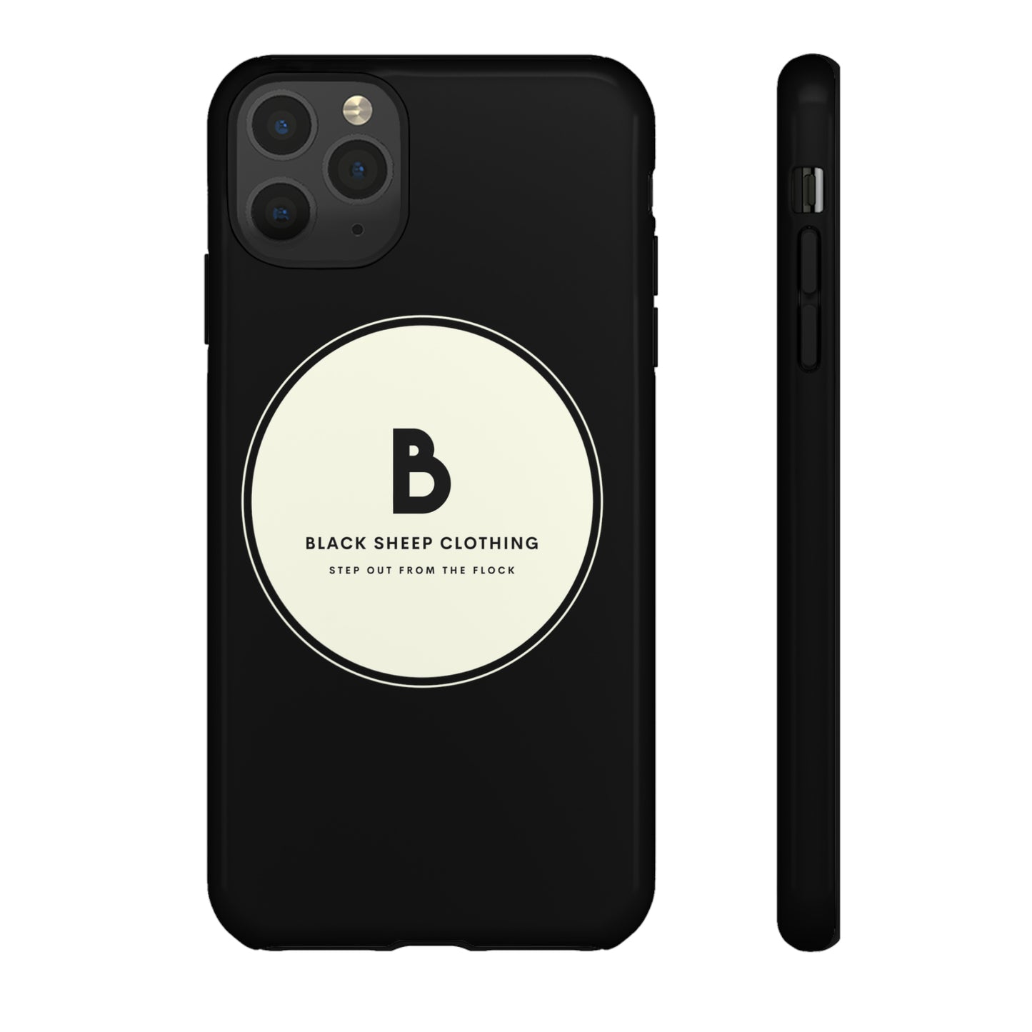 The BSC Original Cream logo Hard Phone case