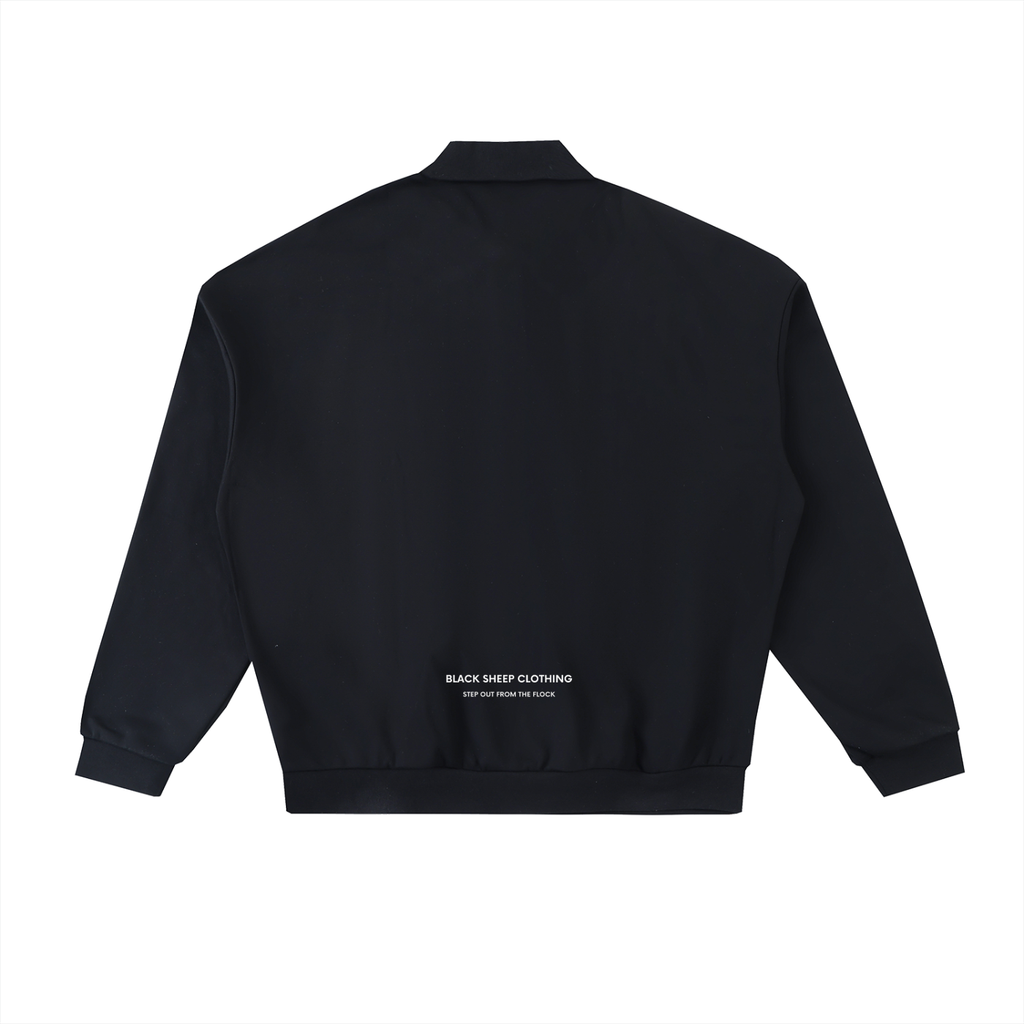 The Signature Heavyweight Fleece Polo Sweatshirt