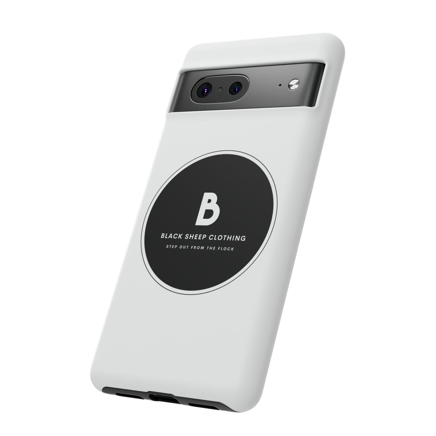 The BSC Black Out Logo Hard Phone case