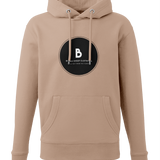 The Black out Logo Hoodie Black