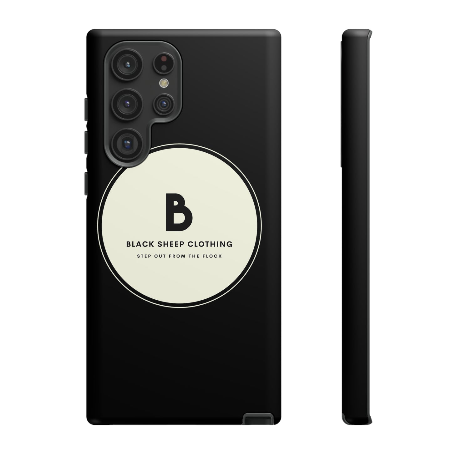 The BSC Original Cream logo Hard Phone case