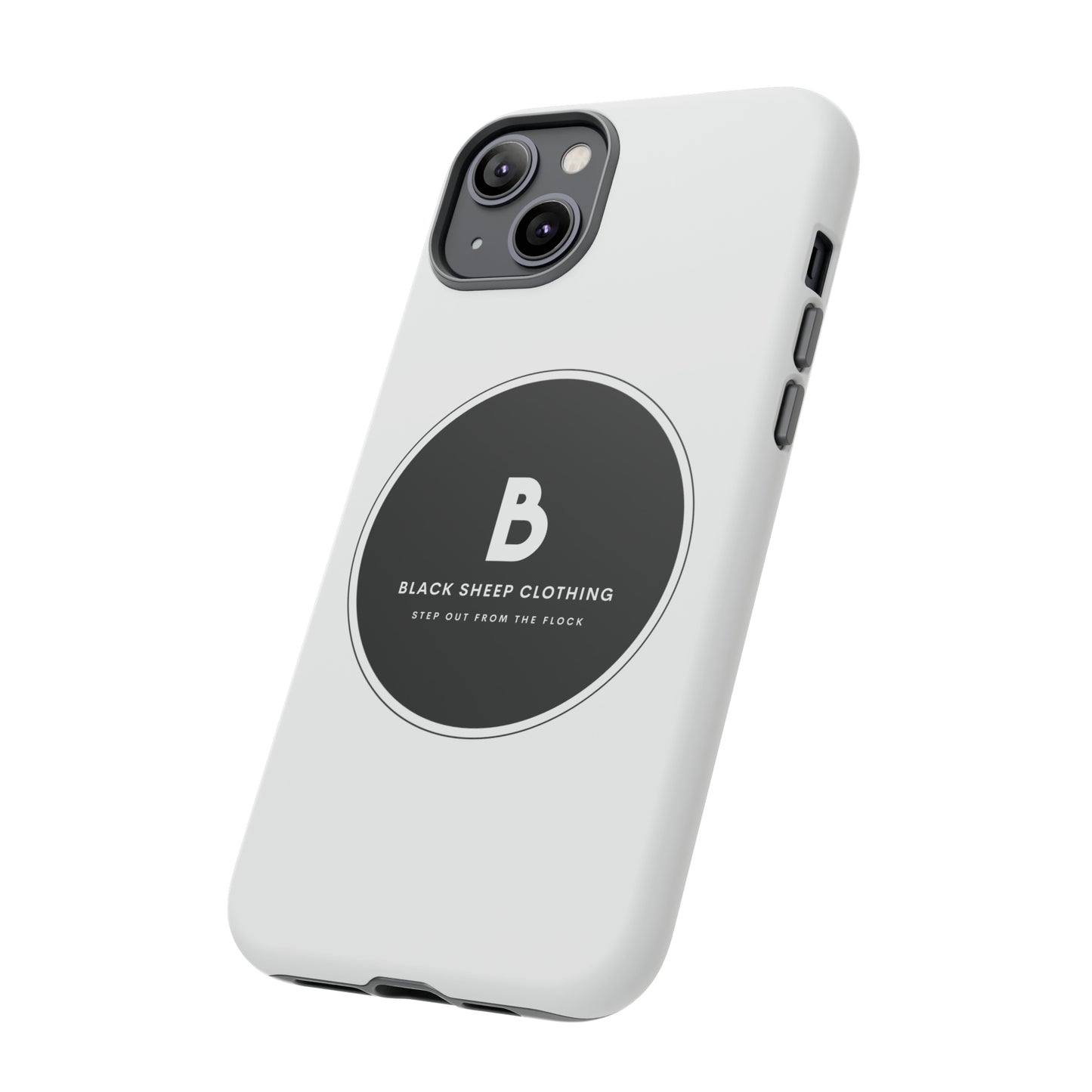 The BSC Black Out Logo Hard Phone case