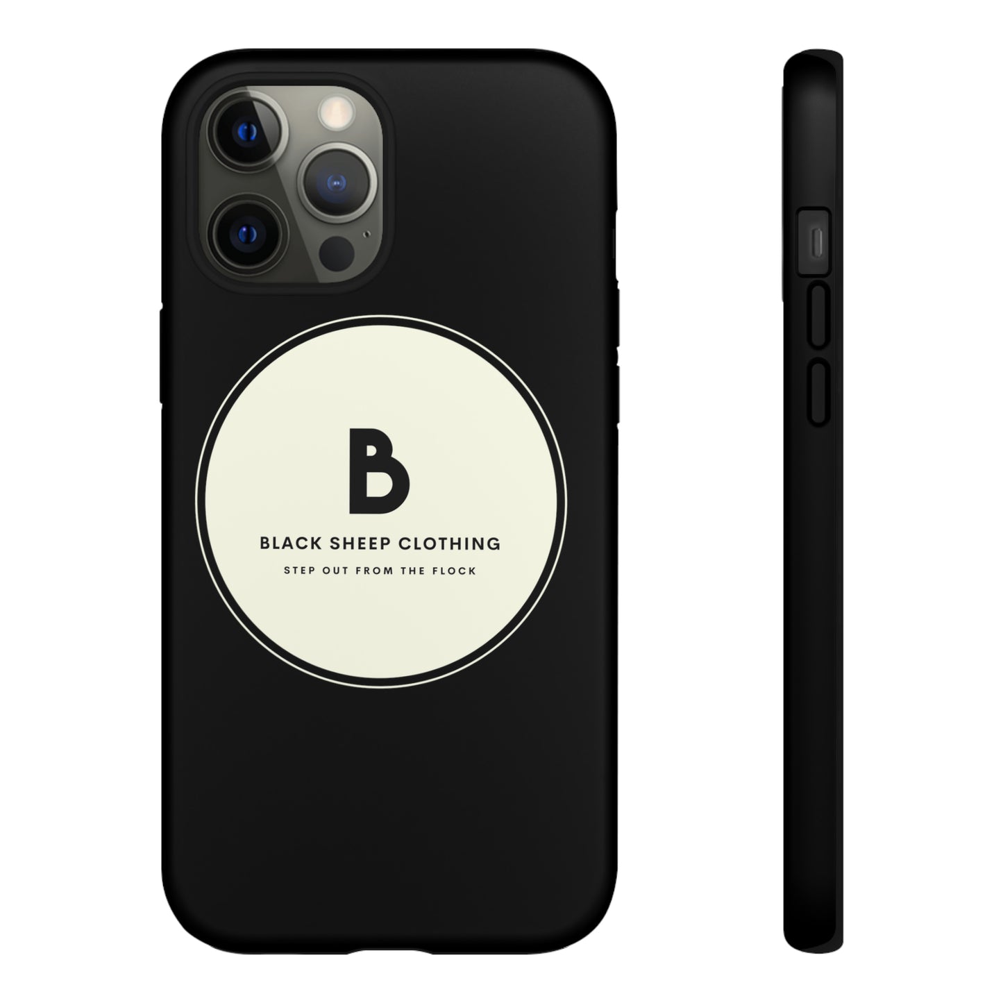 The BSC Original Cream logo Hard Phone case