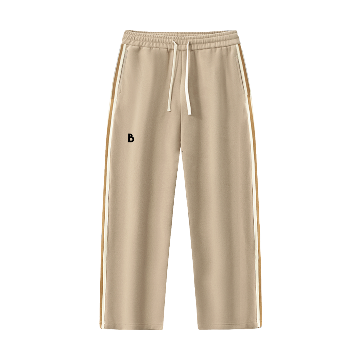 The Essential Contrast Side-Stripe Straight-Leg  Pants