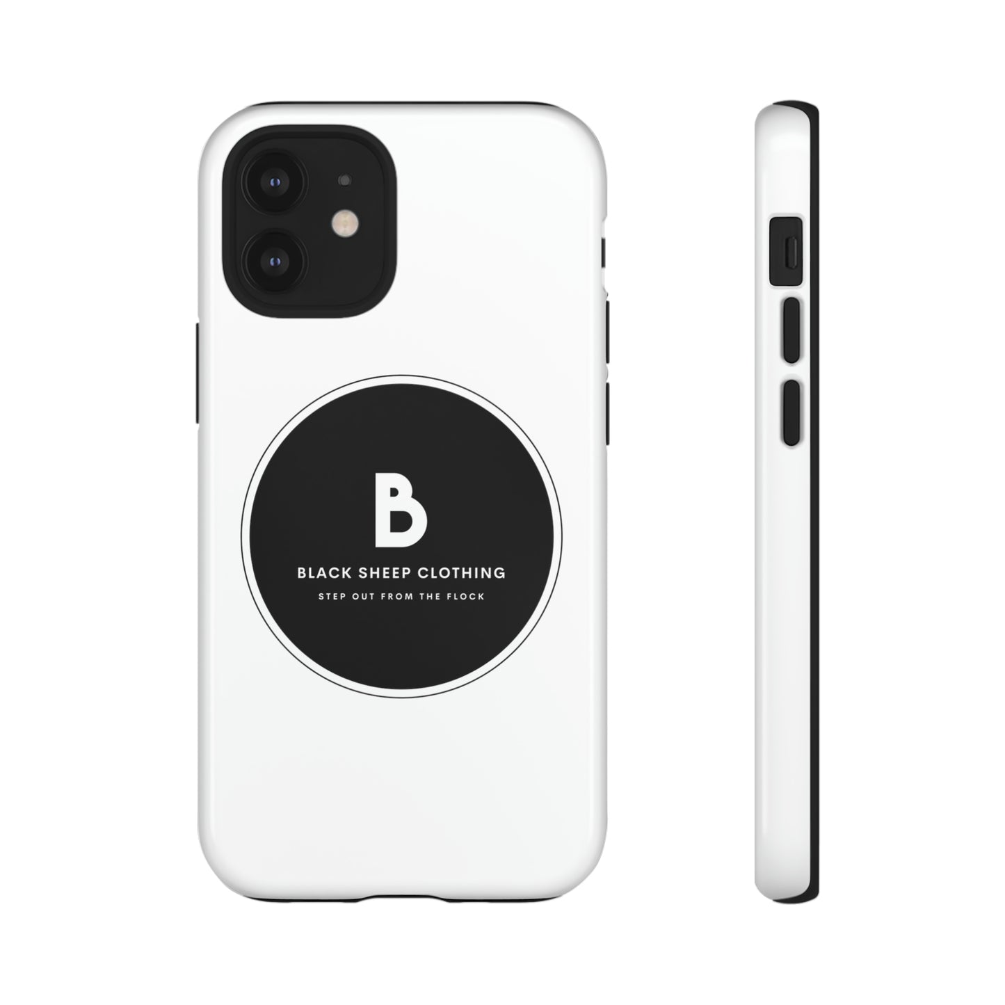 The BSC Black Out Logo Hard Phone case