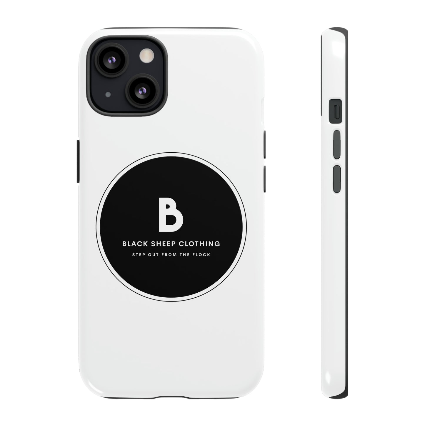 The BSC Black Out Logo Hard Phone case